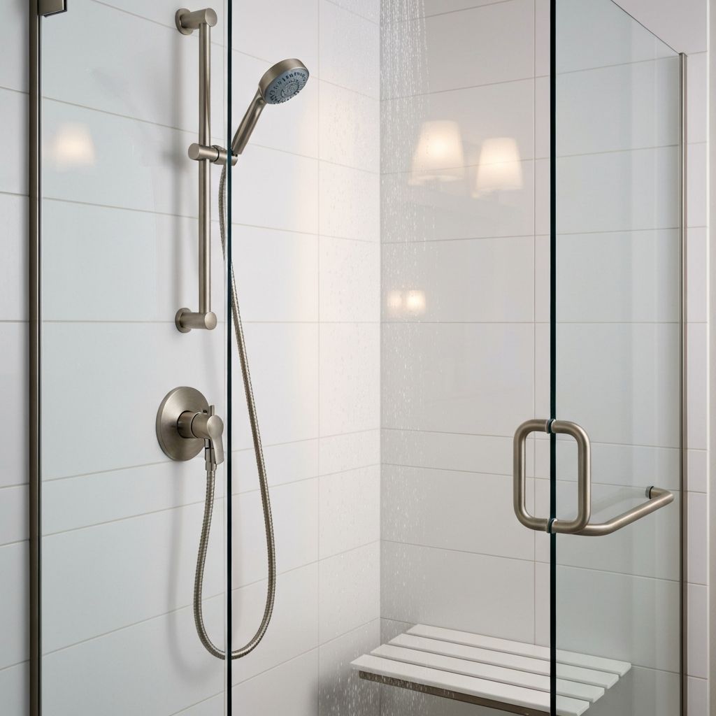 Adjustable Handheld Showerheads