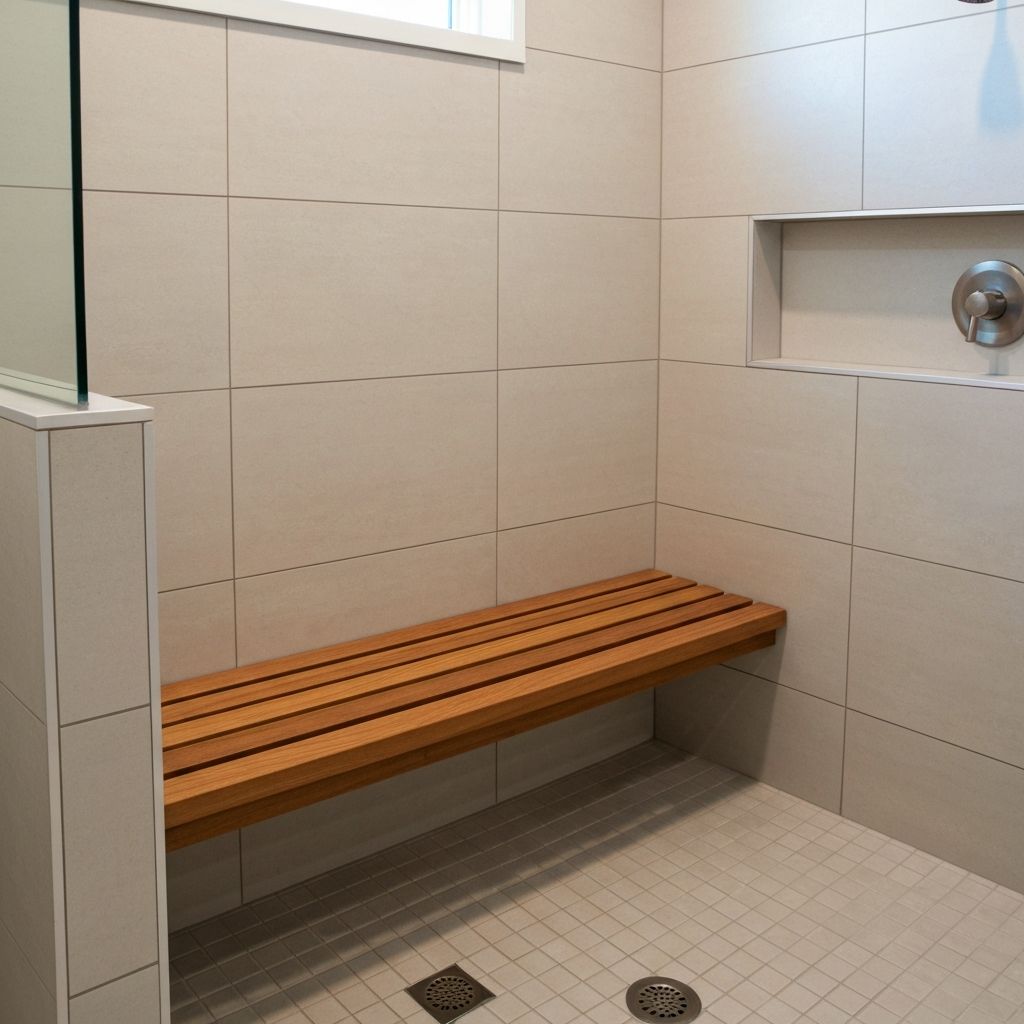 Built-In Shower Benches
